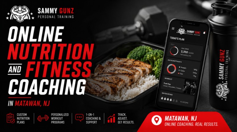Online Nutrition and Fitness Coaching in Matawan, NJ 